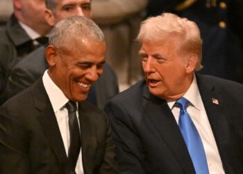 What will it take for a former president to speak out against Trump?