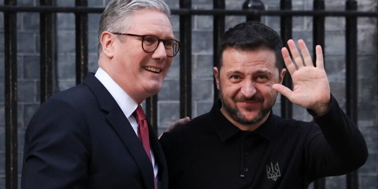 UK gives royal welcome to Zelenskyy after White House meltdown