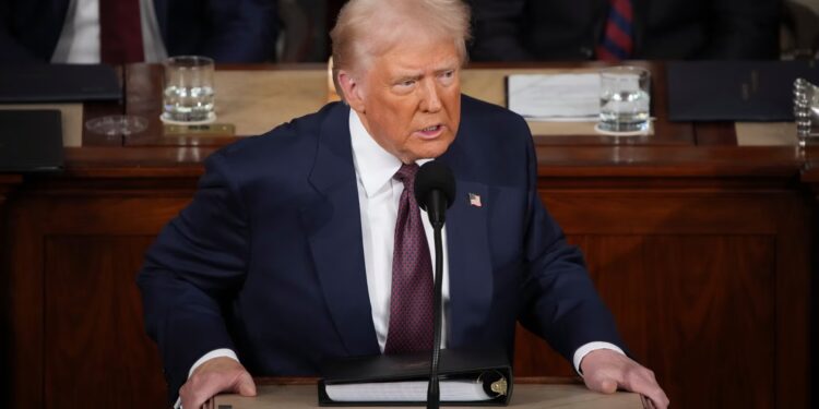 Trump declares administration ‘just getting started’ in address to Congress