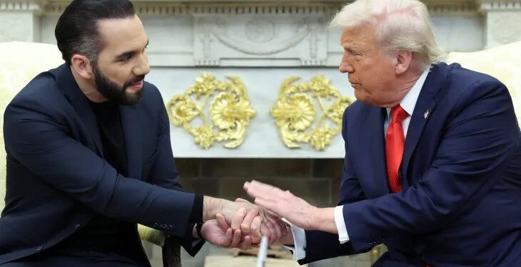 Trump says he’s ‘all for’ sending U.S. citizens to El Salvador