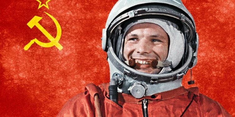 On this day in 1961: Russian cosmonaut Yuri Gagarin became the first human in outer space