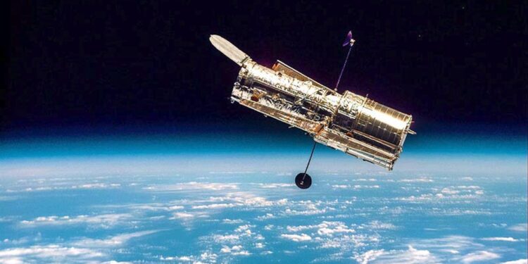 Hubble Space Telescope sent into orbit
