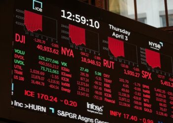 Wall Street: US stocks slide amid escalating tariff fallout