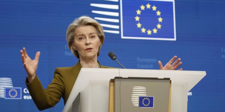 EU has a ‘strong plan’ to retaliate on Trump tariffs, says von der Leyen