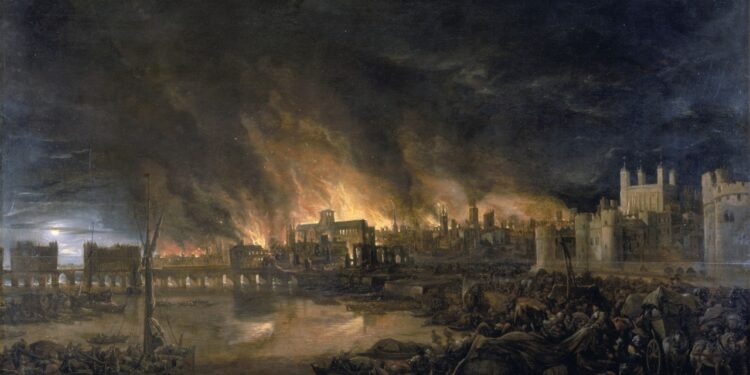 On this day in 1666: The great fire of London