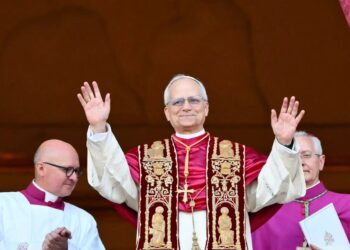 President Donald Trump has warmly congratulated the US Pope Prevost