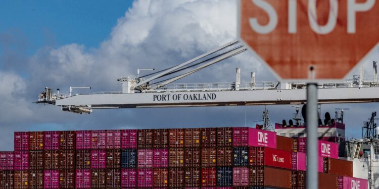 US trade deficit hits record high as businesses, consumers try to get ahead of Trump tariffs