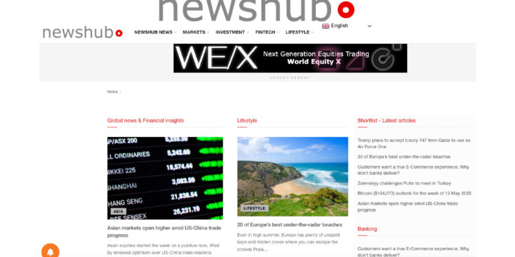 newshub-finance reaches 10,000 weekly visitors as editorial push gains momentum