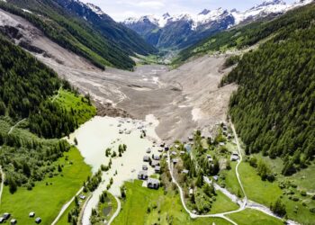 Alpine village of Blatten buried as glacier collapse signals climate alarm