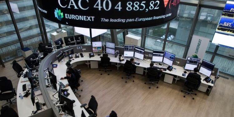 European markets edge lower as investors eye US inflation test