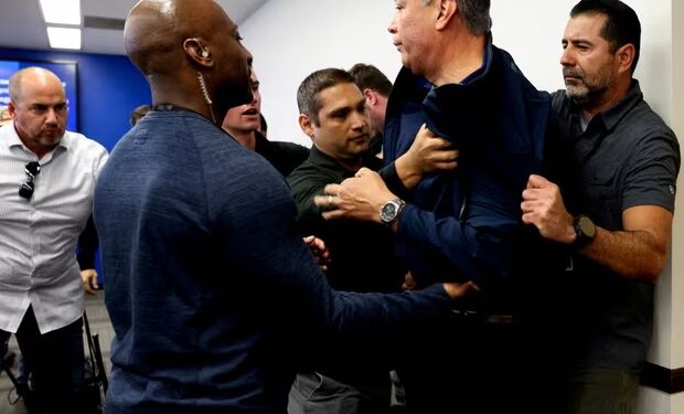 Democrats erupt after senator Padilla handcuffed by federal agents