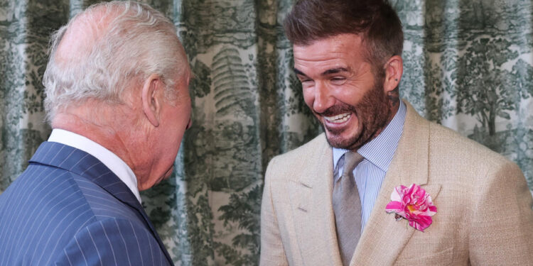 David Beckham receives knighthood in recognition of sporting and charitable legacy