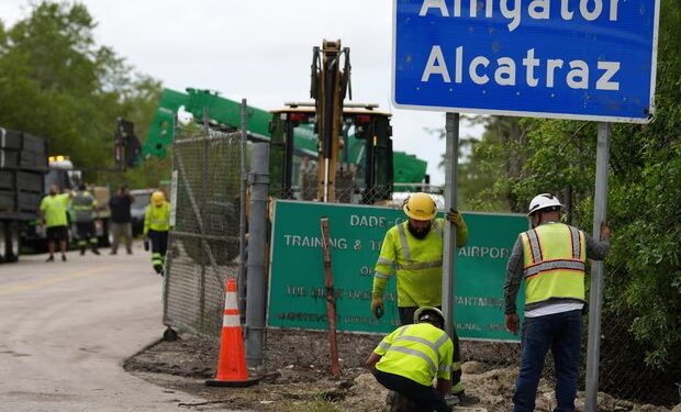 Miami archbishop condemns florida detention centre known as ‘alligator alcatraz’