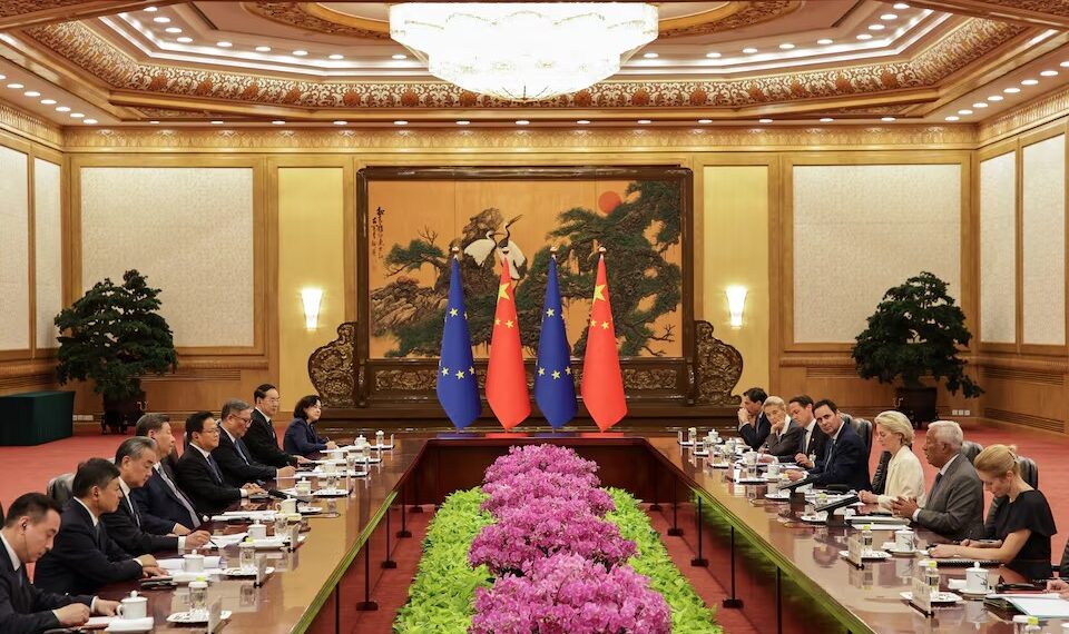 EU–China relations at ‘inflection point’, says von der Leyen at tense Beijing summit