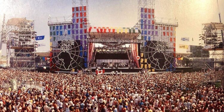 On this day in 1985: Live Aid concert in London and Philadelphia