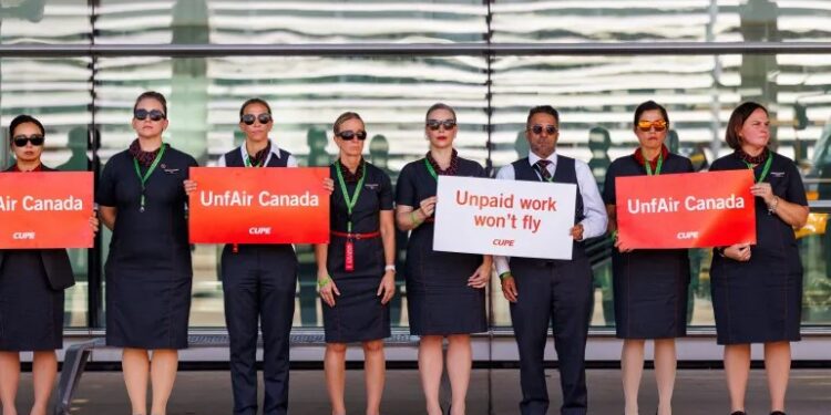 Air Canada cancellations mount as strike threat disrupts travel
