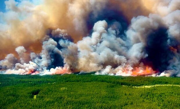 Canada’s wildfires are shifting east as blazes burn where they never used to