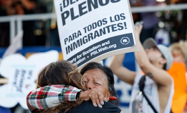 US immigrant population falls by more than a million amid Trump crackdown