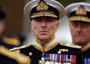 Official say Tony Radakin, the chief of defence staff, will say the UK is prepared to provide soldiers to help with logistical support and training. Photograph: Andrew Milligan/AP