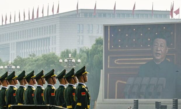 China flexes muscle in global power contest – video