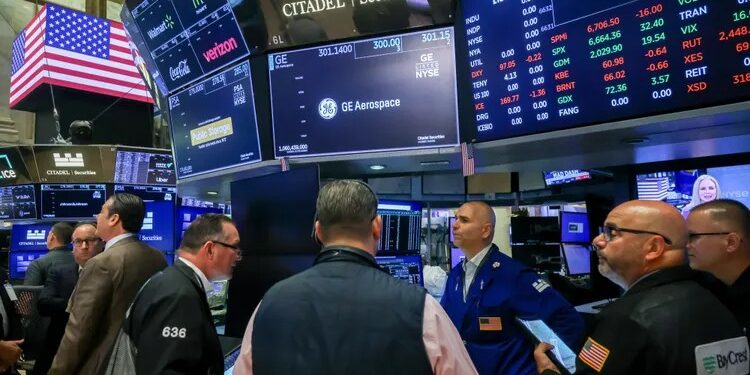 Wall Street closes at record high led by Nvidia’s AI-deal boost