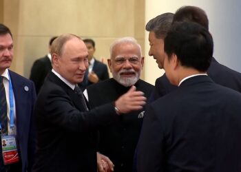 Putin, Modi and Xi project unity at China summit amid calls for multipolar world