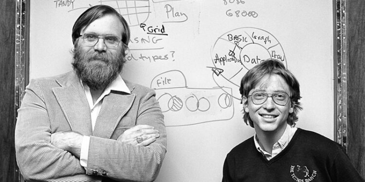 Paul Allen and Bill Gates