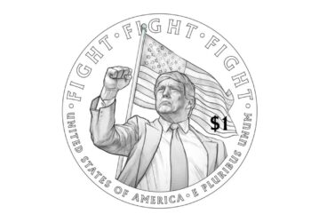 US Treasury weighs special $1 Trump coin with raised fist design