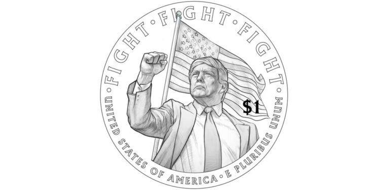 US Treasury weighs special $1 Trump coin with raised fist design