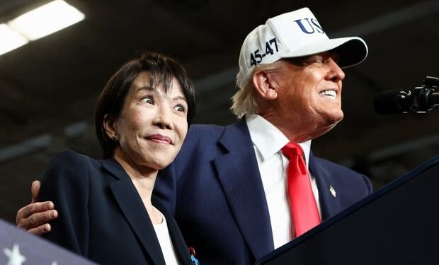 Trump praises Japan’s ‘great’ female leader during Asia visit