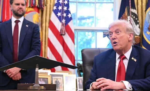 Trump “looking at all options” amid talk of invoking the Insurrection Act, Vance says