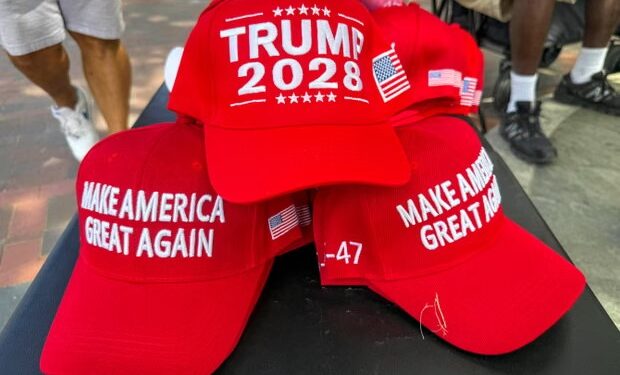 Trump acknowledges two-term limit but says he ‘would love’ to run again in 2028