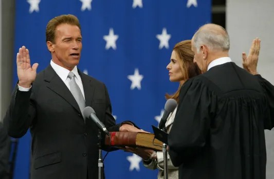 On this day in 2003: Arnold Schwarzenegger inaugurated as governor of California