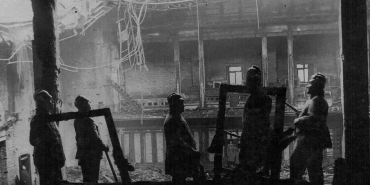 On this day in 1933: The Reichstag building in Berlin caught fire