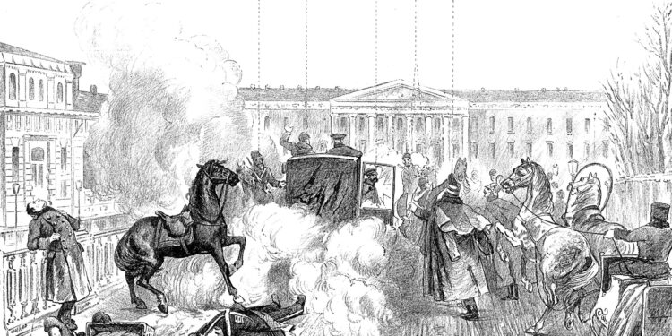 On this day in 1881: Tsar Alexander II of Russia was assassinated in St. Petersburg