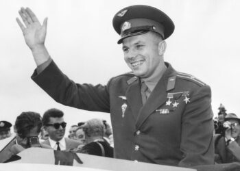 On this day in 1934: Yuri Gagarin, who in 1961 became the first man to travel in space, was born in Russia