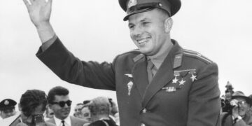 On this day in 1934: Yuri Gagarin, who in 1961 became the first man to travel in space, was born in Russia