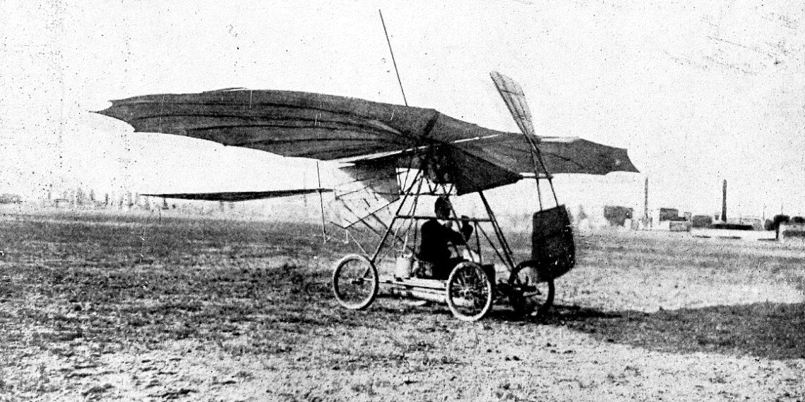 On this day in 1906: The first monoplane made a flight of 12 metres
