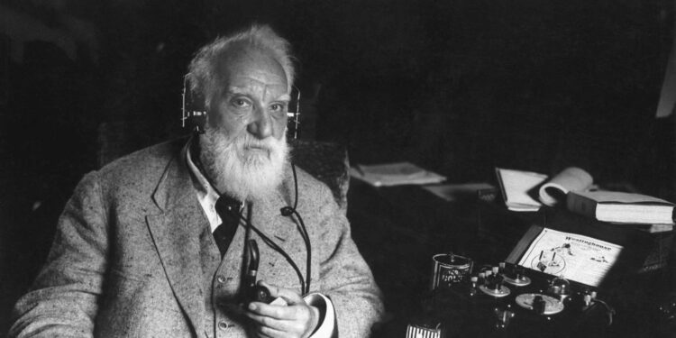 On this day in 1876: Alexander Graham Bell received a patent for the telephone