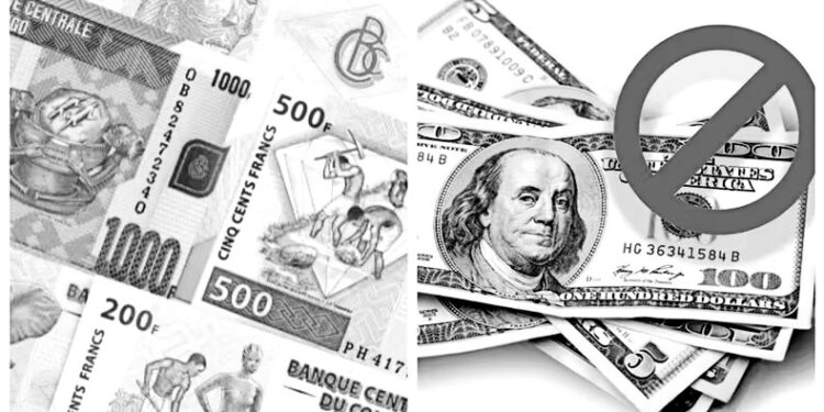 DR Congo bans dollar cash payments in push for monetary control
