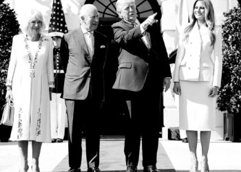 King Charles and Queen Camilla meet Trumps at White House during landmark state visit