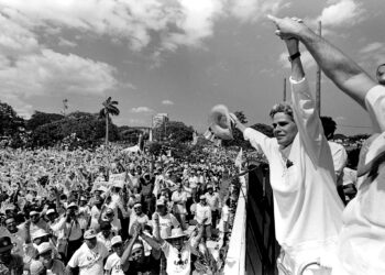 On this day in 1990: Violeta Barrios de Chamorro was sworn in as president in Nicaragua
