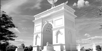 Trump unveils grand vision for Washington triumphal arch, “Arc de Trump”