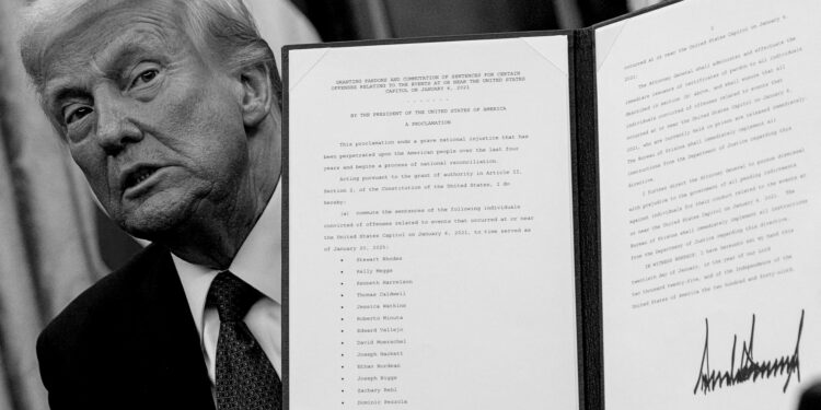 Trump signals mass pardons at end of presidential term