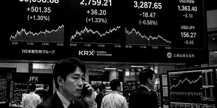 Asian markets follow Wall Street higher as tech rally lifts Tokyo and Seoul