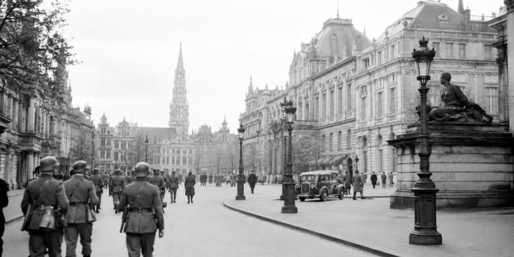 On this day in 1940: Brussels fell to the invading German army in World War II