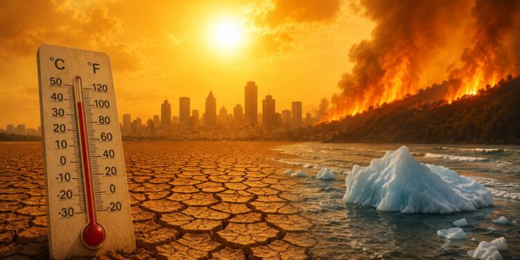 UN warns world is heading for record heat by 2030