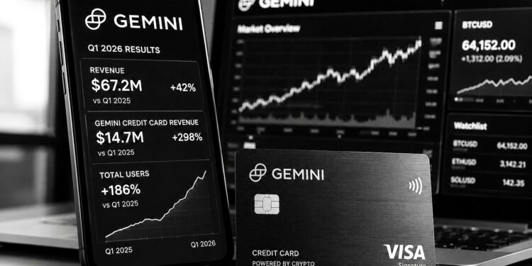 Gemini reports strong revenue growth as financial services expansion accelerates