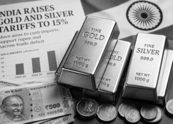 India raises gold and silver tariffs to 15% in bid to curb imports and stabilise rupee