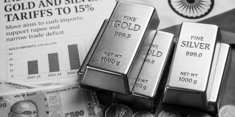 India raises gold and silver tariffs to 15% in bid to curb imports and stabilise rupee